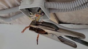 сварка медных проводов в распаечной коробке.