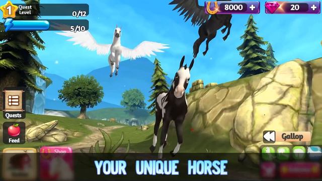 Horse Paradise Online Game - OUT NOW Google Play/iOS/Amazon смотреть онлайн