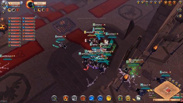 ALBION ONLINE - Гильдия War Gods Сносим все что движется смотреть онлайн