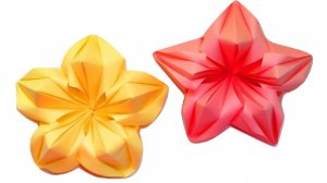 Объемные цветы из бумаги Поделки оригами на 8 марта