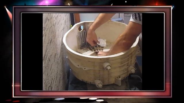 100% способ. Как снять (выбить) обойму из барабана (бака) стиральных машин Индезит, Аристон смотреть онлайн