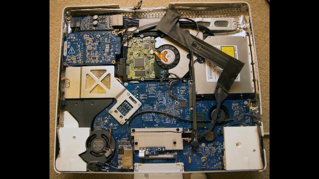 iMAC 17" Video Card problem, Logic board replacement смотреть онлайн