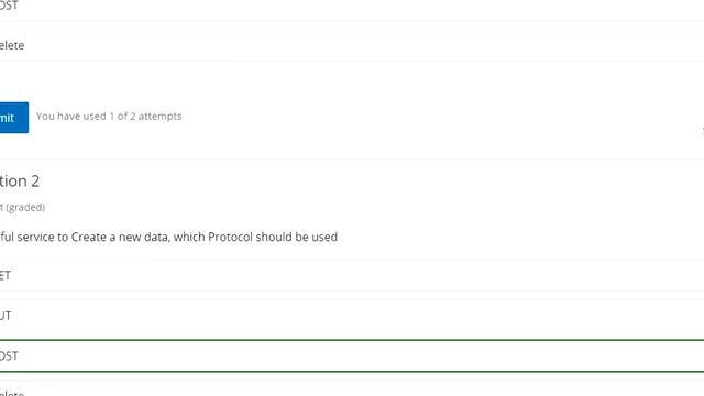 IBM Web Services module 8 :The Java API for RESTful Services Quiz Solution смотреть онлайн