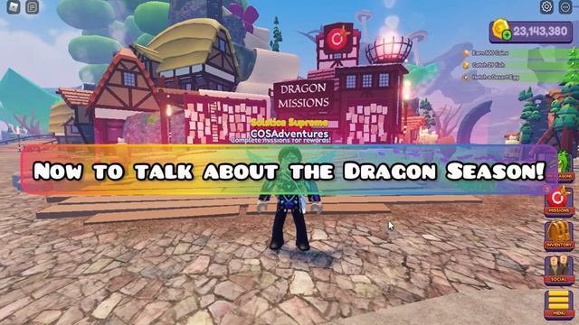 HOW TO GET VEIDREKI | NEW DRAGON SEASONS | HOW TO DO MISSIONS | Roblox Dragon Adventures Tutorial смотреть онлайн