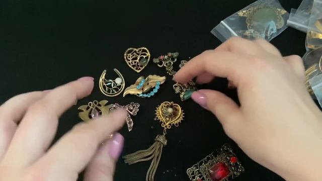 39. Вау!!! Антикварные броши! Распаковка новой посылки из США. смотреть онлайн