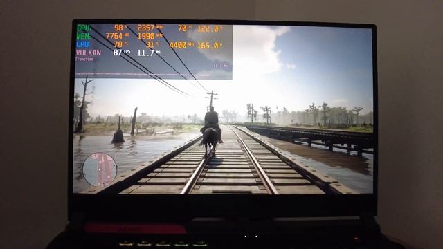 ASUS ROG Strix G15 Advantage Red Dead Redemption 2 Gameplay High Settings Textures Ultra смотреть онлайн