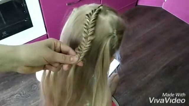 Детская прическа на праздник смотреть онлайн