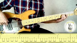 Pain - Shut your mouth (Bass cover with Tabs)