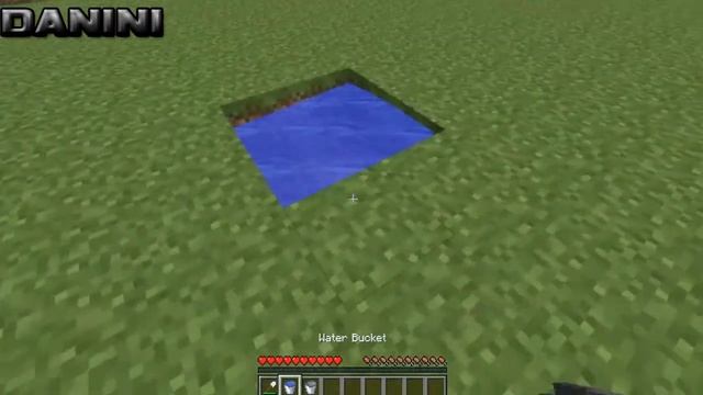 Minecraft: How to make infinite water source смотреть онлайн