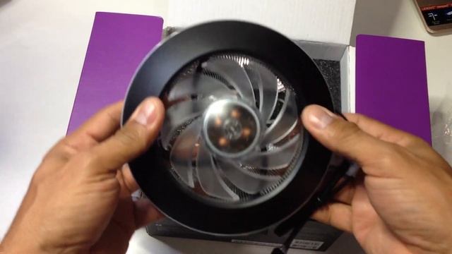 Unboxing Ventilador Master Air G100L de Cooler Master смотреть онлайн
