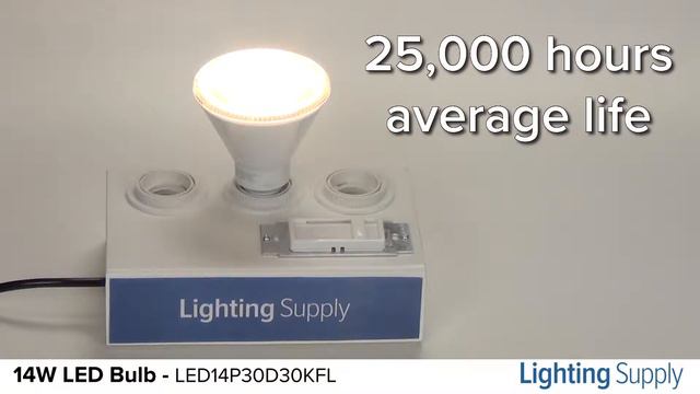TCP 14W LED PAR30 Bulb (LED14P30D30KFL) смотреть онлайн