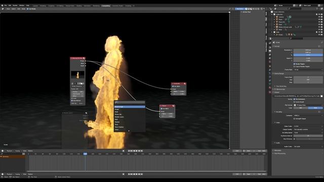Dancing FLAME DUDE in Blender смотреть онлайн
