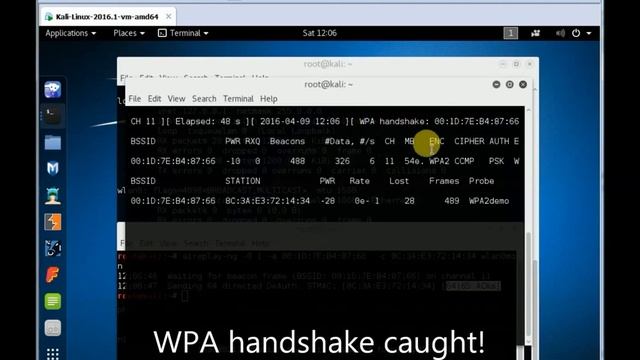 WPA(2) - PSK - Pre Shared Key Attack смотреть онлайн