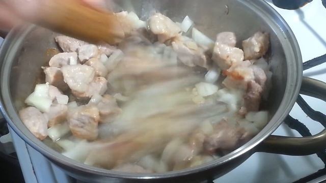 Фасоль с мясом ПО - ДЕРЕВЕНСКИ смотреть онлайн