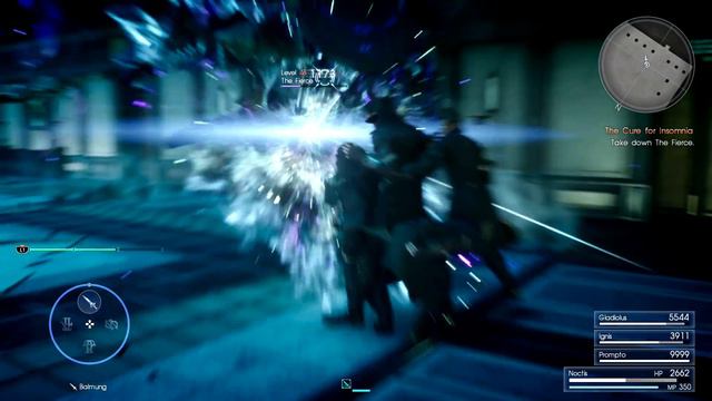 FINAL FANTASY XV Royal Edition - The Fierce Boss Fight (1080p 60fps) смотреть онлайн