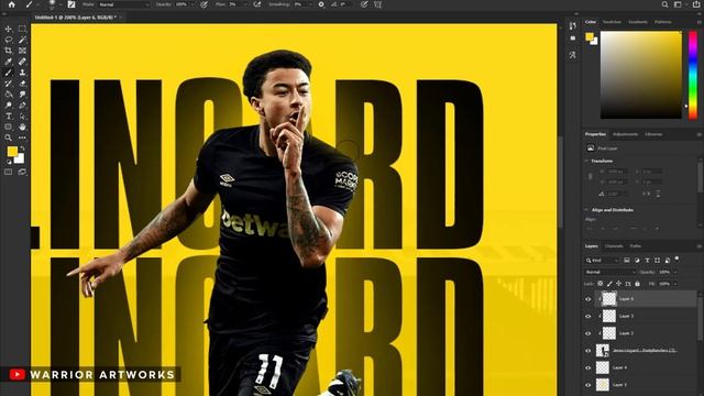 ? Lingard Poster | Free Psd | Psd Breakdown | Poster Football | Photoshop Tutorial | Manipulation ? смотреть онлайн