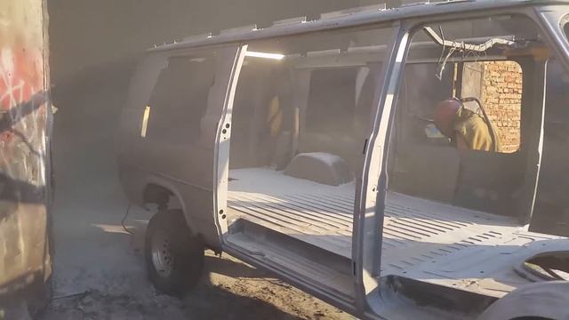 # Пескоструйная очистка "Шевроле Ван" смотреть онлайн