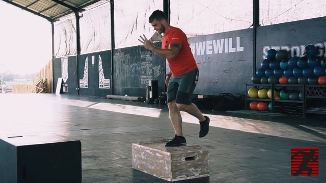 Прыжки на тумбу с одной ноги смотреть онлайн