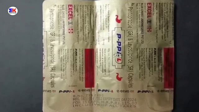 P-Ppi L Capsule | Pantoprazole And Levosulpiride Capsule | P PPi L Capsule Use Benefit Dosage Revie