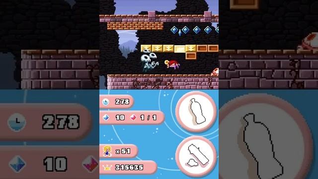 Nintendo DS Longplay [040] Giana Sisters DS