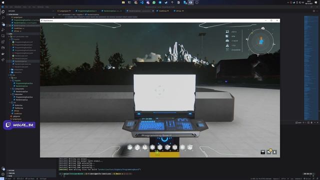 Dual Universe - Lua Screen Framework Demo #2 смотреть онлайн