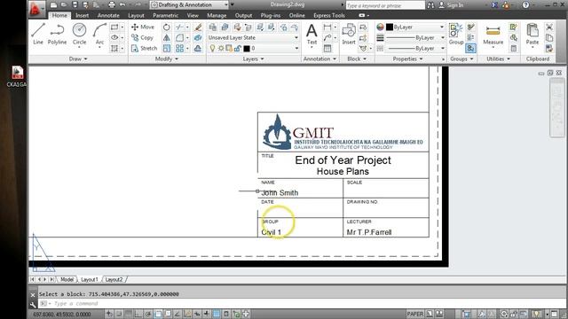 Import Title Block and CTB file to AutoCAD смотреть онлайн