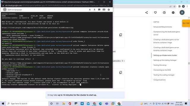Running Dedicated Game Servers in Google Kubernetes Engine #qwiklabs #googlecloudfacilitator #gcp смотреть онлайн
