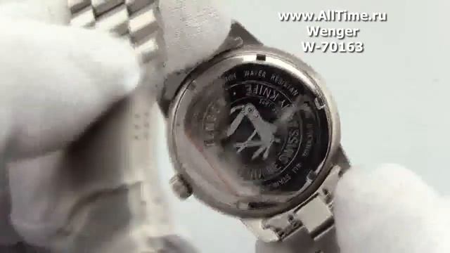 Мужские наручные швейцарские часы Wenger W-70163 смотреть онлайн