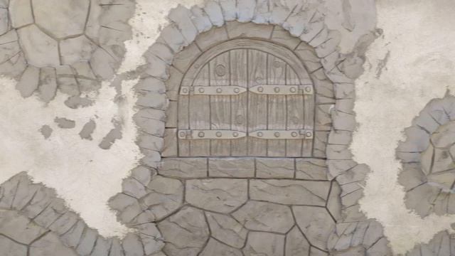 БЕСЕДКА с БАРБЕКЮ и ПЕЧАМИ для приготовления пищи на костре, из арт бетона работа мастерской БЕКА смотреть онлайн