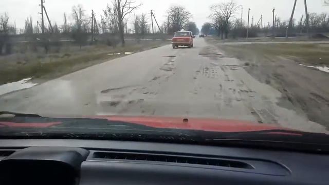 Крым, п. Советский. Дороги 1. смотреть онлайн