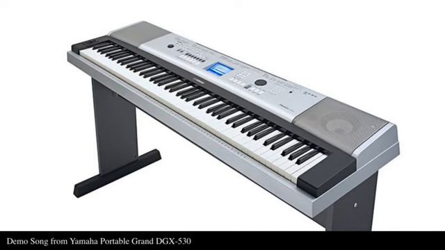 Yamaha DGX 530 Demo Song смотреть онлайн
