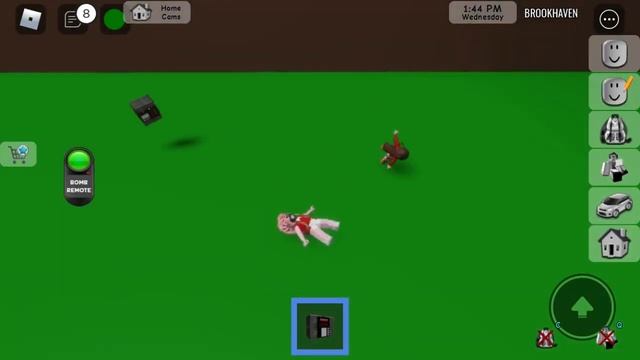 Funny floating bomb glitch in Brookhaven | Roblox | ??? смотреть онлайн