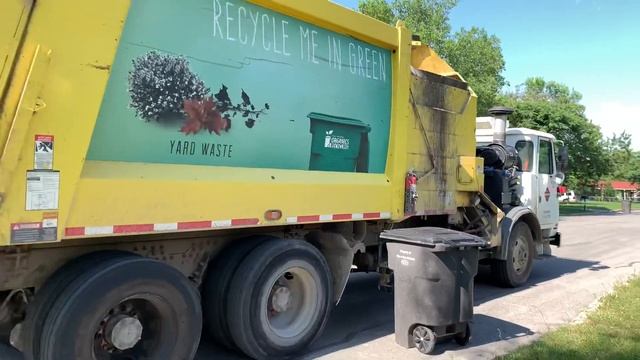 City of San Antonio: Autocar ACX Heil Python Garbage Truck смотреть онлайн