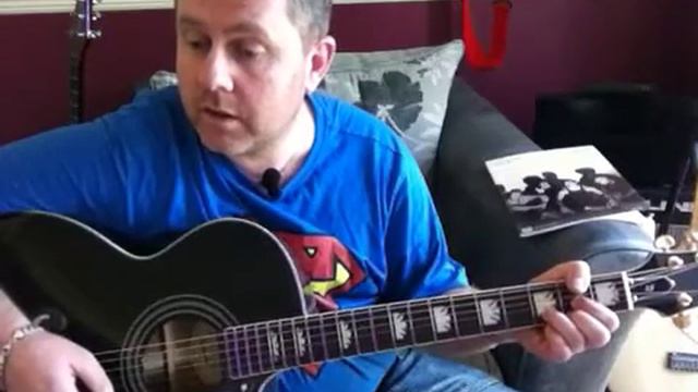 Dear Friends - Queen - acoustic guitar tutorial смотреть онлайн