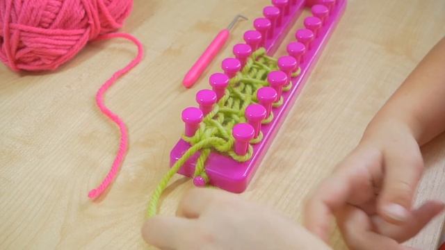 Станок для вязания. Часть 2. Вязание шарфа (МОЙ БЛОГ) смотреть онлайн