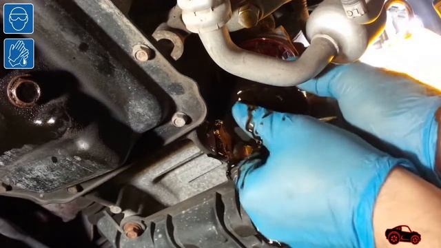 Kia Rio 2015 GDI Engine 1.6L Oil Change & Oil Filter Replacement смотреть онлайн