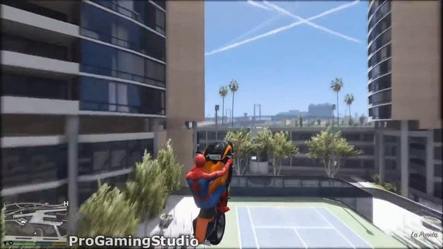 GTA 5 Spiderman Epic Jumps #20 ( Spider-Man Stunts & Fails ) смотреть онлайн