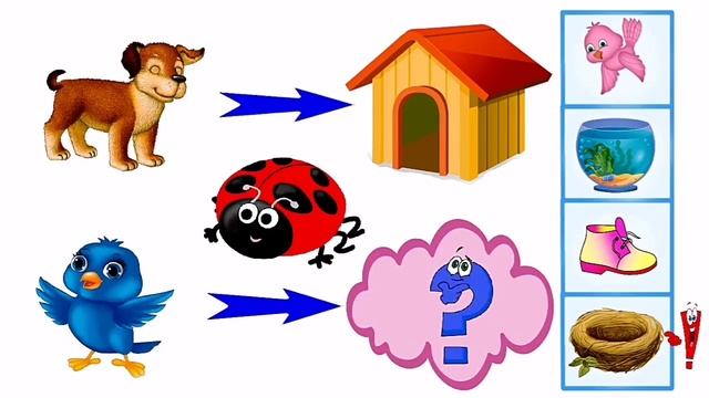 ЗАГАДКИ про ЖИВОТНЫХ. Для детей 3-5 лет. Развиваем мышление вашего малыша.mp4 смотреть онлайн