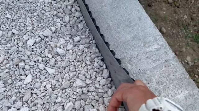 Формируем отмостку у здания ресторана, где она отсутствовала смотреть онлайн