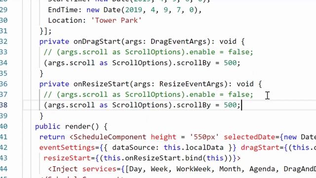 Advanced Drag and Resize Options of React Scheduler смотреть онлайн