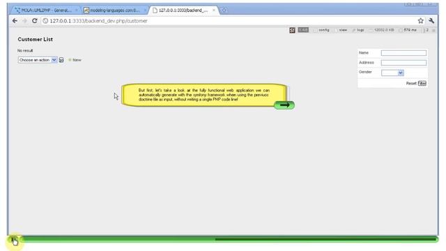 UML to Doctrine/Symfony/PHP смотреть онлайн