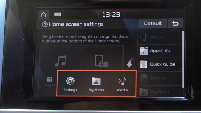 How to Customize Home Screen Icons on Kia Sportage 2019 SUV - Change Home Screen Icon Order смотреть онлайн