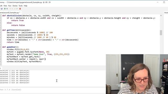 Pygame Tutorial - End Game смотреть онлайн