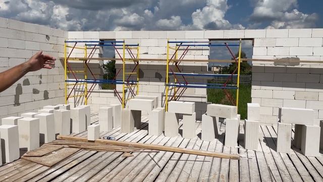 Строительство по проекту Универсальный дом: день 41-44