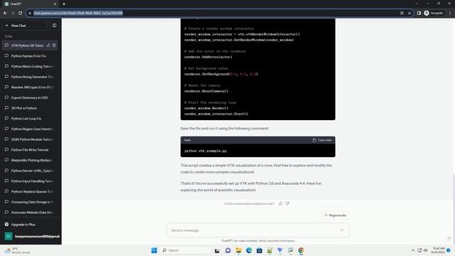 vtk with python 3 6 Anaconda 4 4 смотреть онлайн