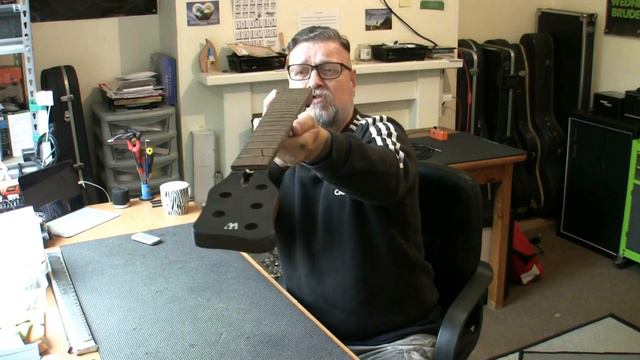 Warwick FNA Jazzman truss rod removal, replacement & twisted neck fix! Huge Xmas Special project!!! смотреть онлайн