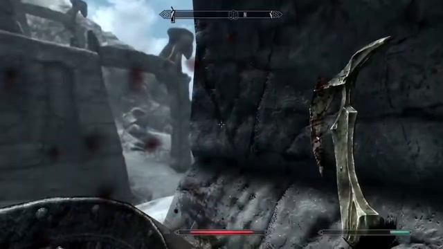 Skyrim - Weird Kill animation смотреть онлайн