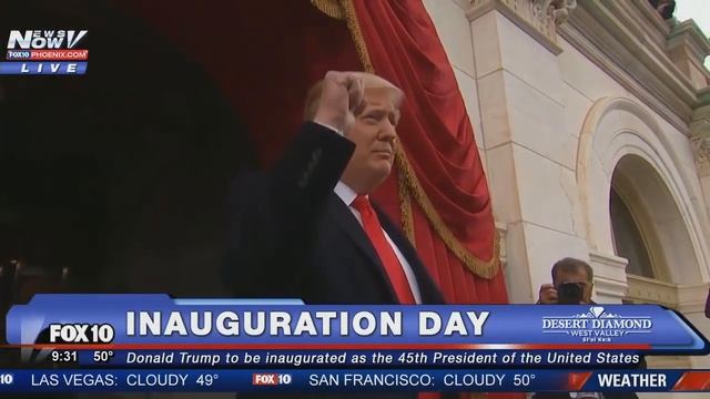 Donald Trump entrance to his Presidential Inauguration but with his WWE theme смотреть онлайн