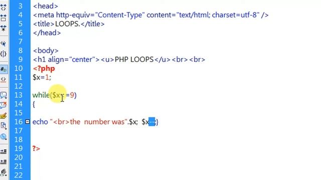 PHP LOOP(while and do...while)- Website developing and designing full course in hindi смотреть онлайн