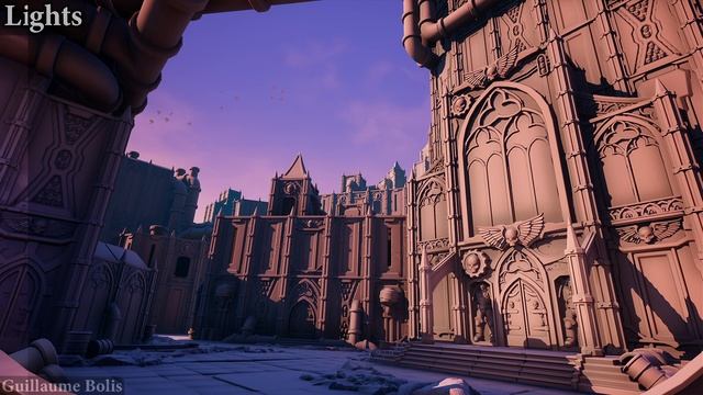 w40k imperial city environment art смотреть онлайн
